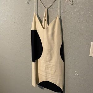 Polka dot mini dress